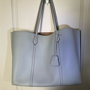 Tory Burch Soft Gray Tote Bag